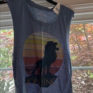Disney The Lion King Gray Graphic Tee